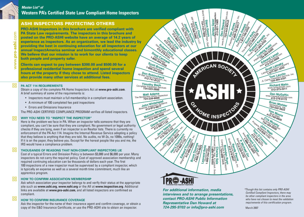 inside left and right pages of brochure