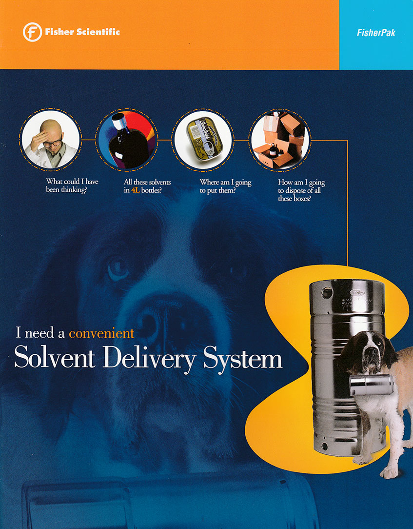 FisherPak Solvent Delivery System brochure