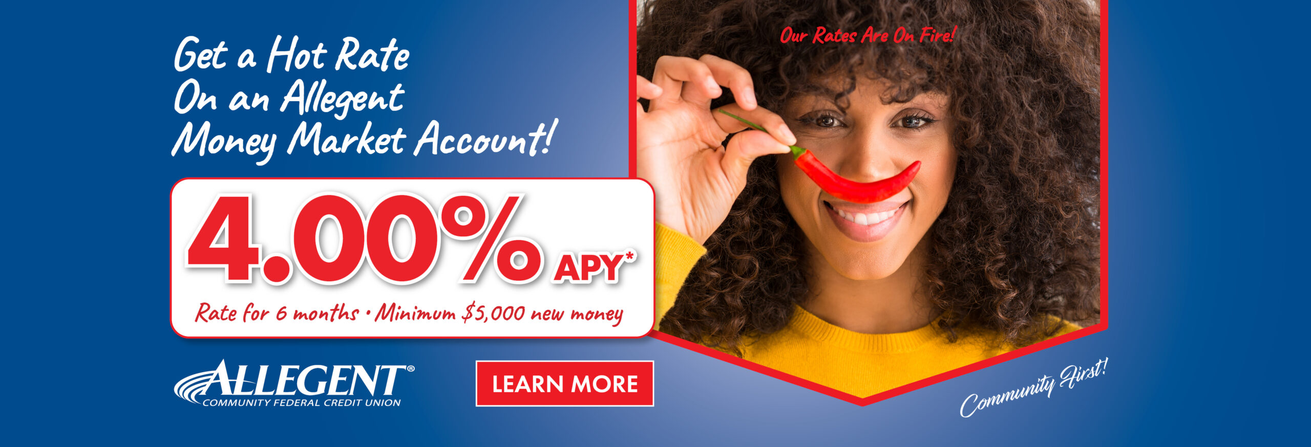 Money Market website hero banner